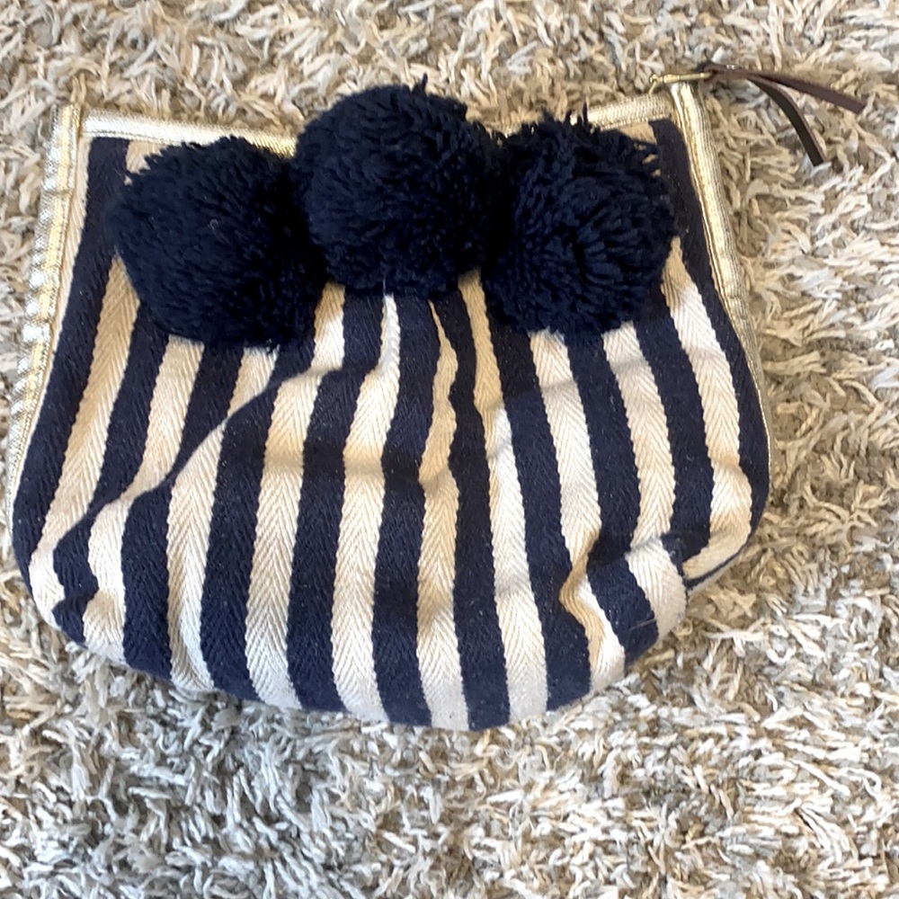 Jade tribe pom Pom clutch